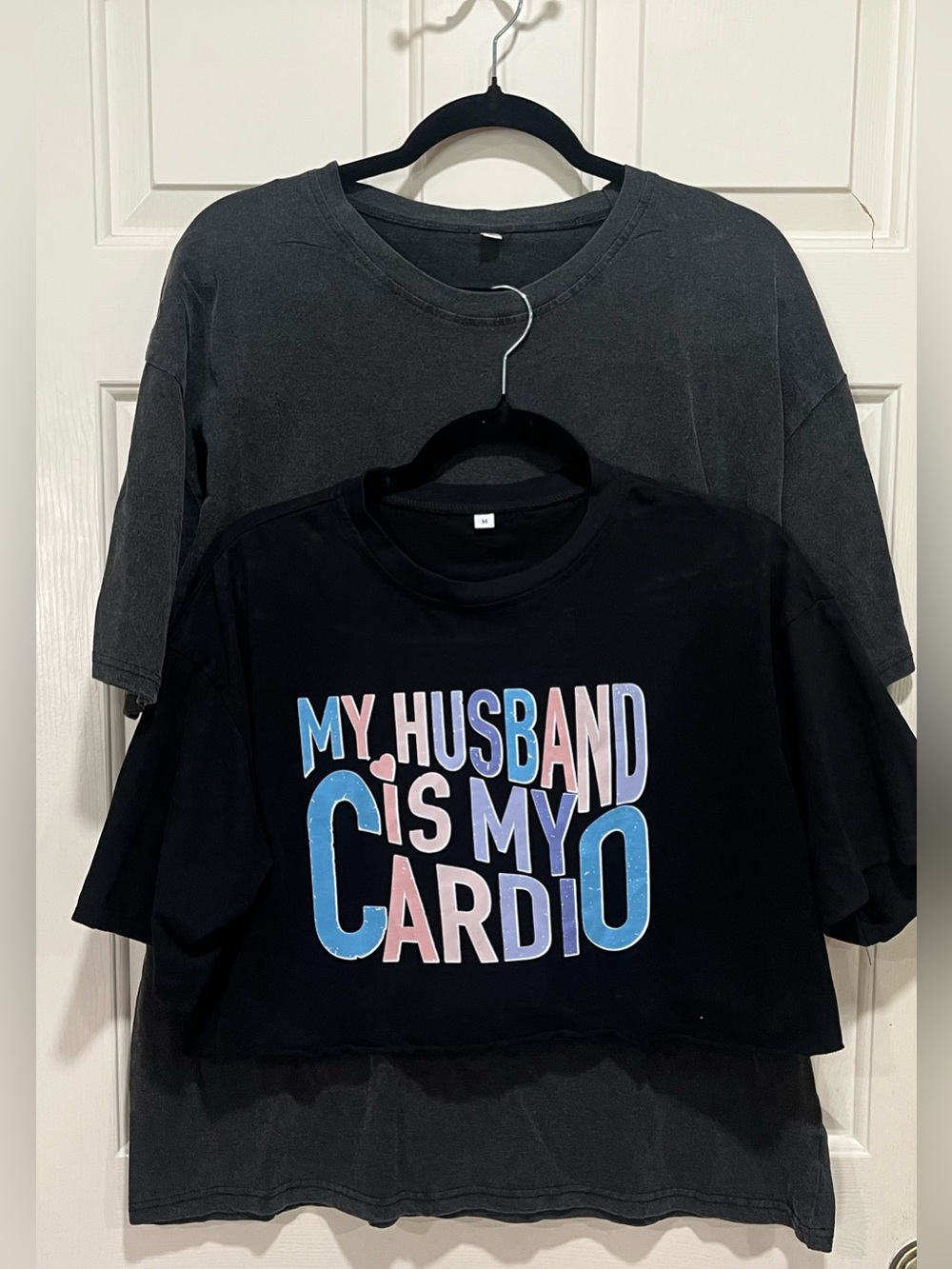Set of Tees- XL Male & Medium Female Crop Top